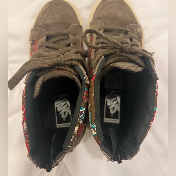 *Rare* Vans Sk8-Hi Paisley Shoes - Picture 5 of 6